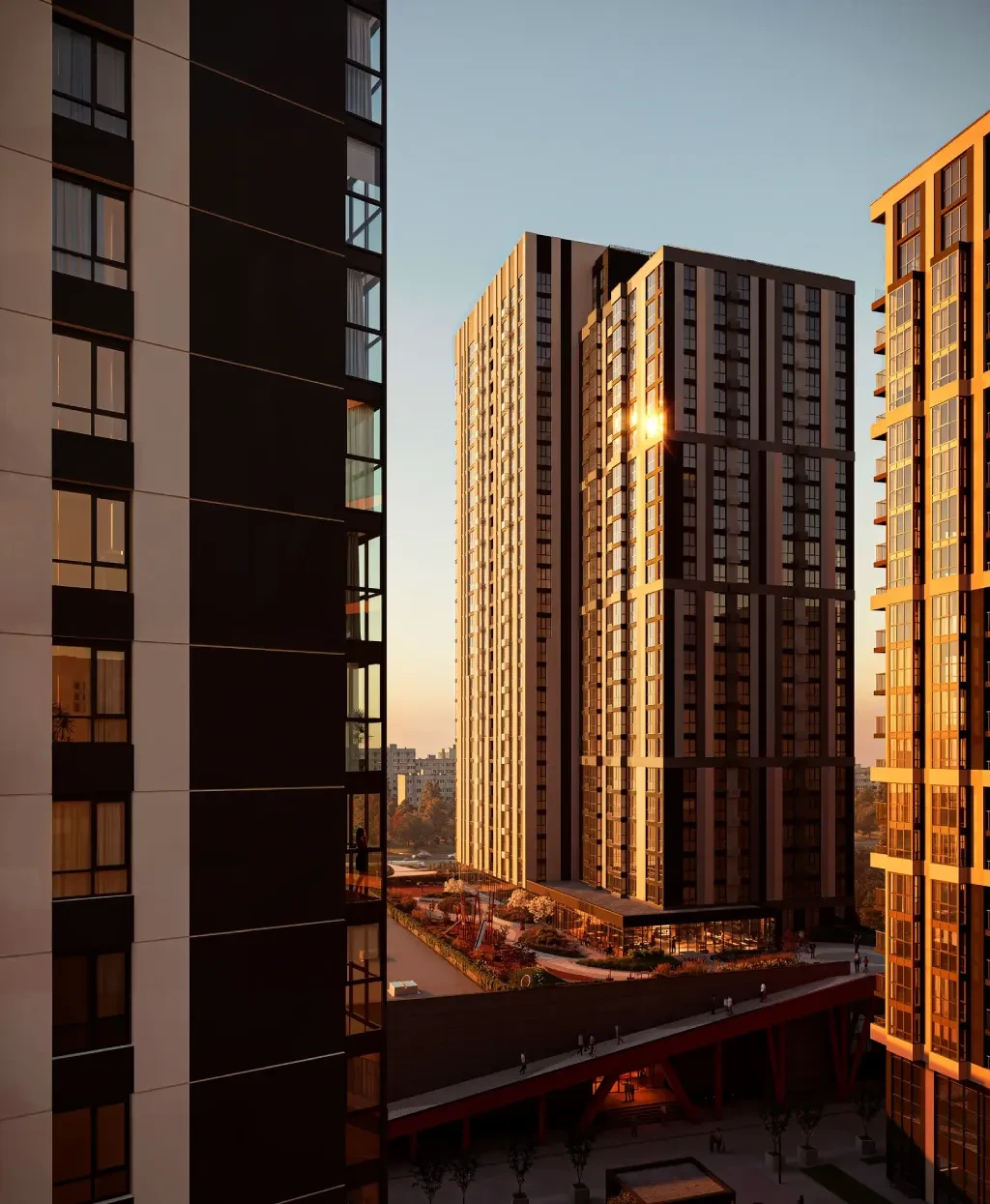 Avalon UP — житловий комплекс, візуалізація проєкту